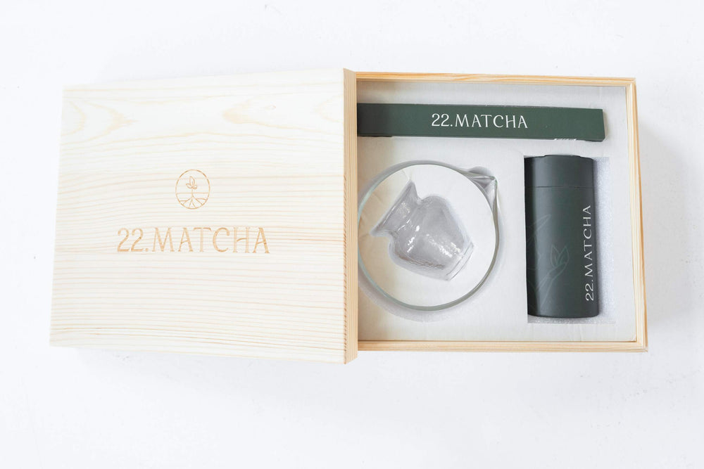 22.matcha starter kit in verpakking
